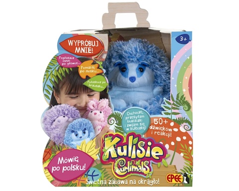 KULISIE Interaktywny Zwierzak BORSUCZEK Niebieski EPEE EP09458