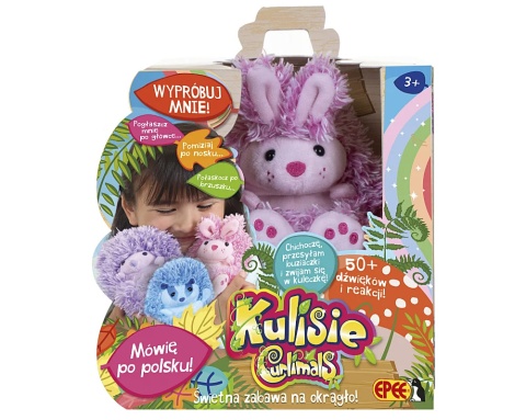 KULISIE Interaktywny Zwierzak KRÓLIŚ Różowy EPEE EP09458