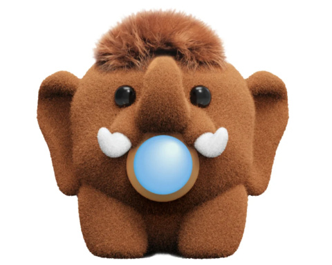 POPIKI Arktyczni Przyjaciele Pluszak MAMUT MUNIEK Maskotka EPEE EP60195