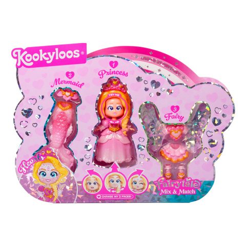 KOOKYLOOS Zestaw Fairytale Mix Match FIGURKA Hearts MAGIC BOX PKLSP106IN220