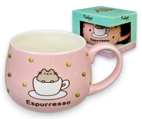 Kubek ceramiczny PUSHEEN do kawy herbaty w pudełku 325ml UNDERCOVER PUSH9870
