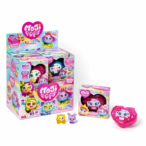 MOJI POPS RAINBOW MOJIBOX 2 FIGURKI SERDUSZKO mix MAGIC BOX PMP5D412IN00