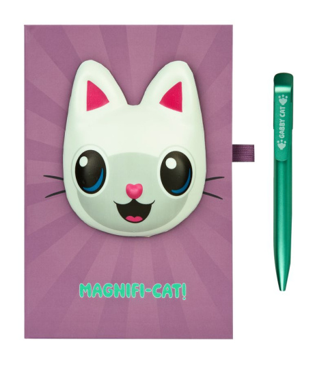 Notatnik Squishy KOCI DOMEK GABI Notes + Długopis UNDERCOVER GABY2145