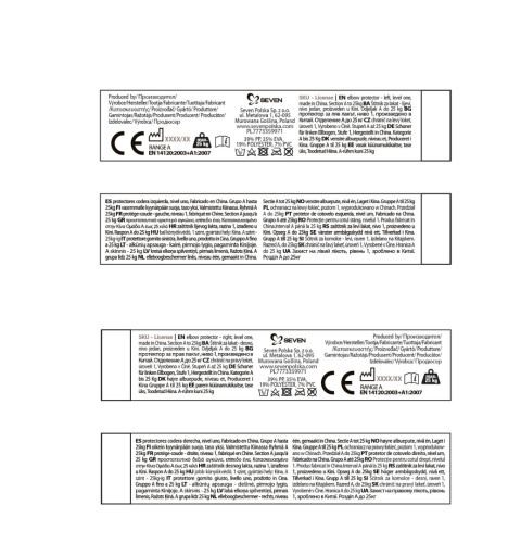 Ochraniacze rowerowe STITCH kolana i łokcie SEVEN 59295