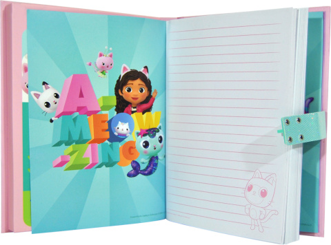 Pamiętnik na kod z dźwiękiem KOCI DOMEK GABI KIDS GD00040