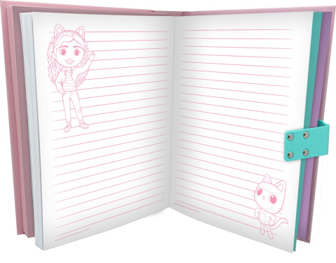 Pamiętnik na kod z dźwiękiem KOCI DOMEK GABI KIDS GD00040