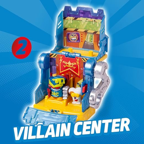 SUPERTHINGS Zestaw KAZOOM POWER KRYJÓWKA MR. KINGA HIDDEN BASE FIGURKA MR KING MAGIC BOX PSTSP112IN240