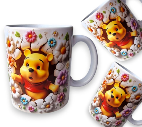 Kubek Ceramiczny KUBUŚ PUCHATEK 330ml dla dzieci PREZENT w pudełku