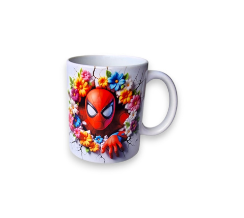 Kubek Ceramiczny SPIDERMAN 330ml dla dzieci PREZENT w pudełku