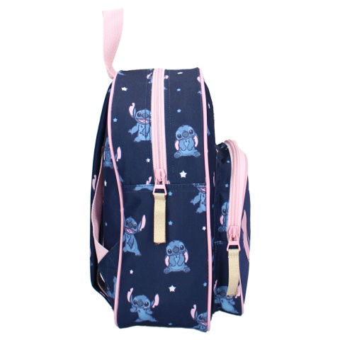 Plecak przedszkolny STITCH z kieszonką z przodu 29x23x8cm VADOBAG 795-4889