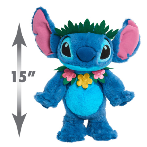 STITCH Interaktywna Maskotka STITCH ZATAŃCZ ZE MNĄ Duży Pluszak JUST PLAY 30283