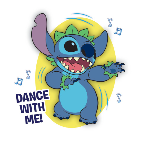STITCH Interaktywna Maskotka STITCH ZATAŃCZ ZE MNĄ Duży Pluszak JUST PLAY 30283