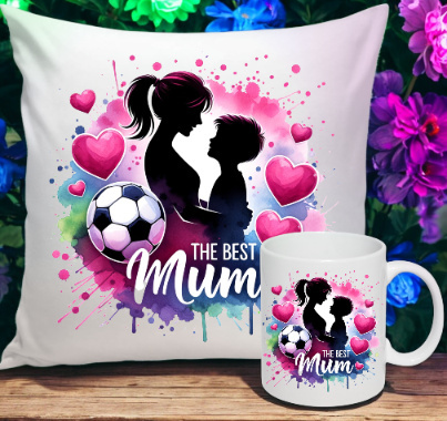 ZESTAW KUBEK I PODUSZKA DZIEŃ MATKI PREZENT DLA NAJLEPSZEJ MAMY