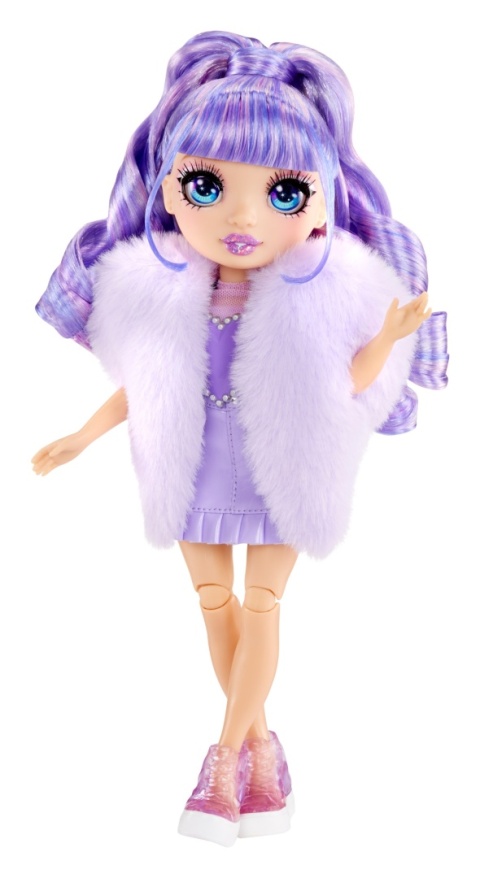 RAINBOW HIGH CREATIVE CRYSTALS Lalka VIOLET WILLOW + akcesoria MGA 121404EUC