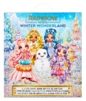 RAINBOW HIGH WINTER WONDERLAND Lalka SUNNY MADISON + akcesoria MGA 120858EUC