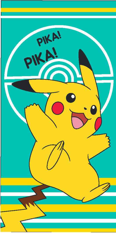 Ręcznik kąpielowy plażowy POKEMON 70x140 Bawełna