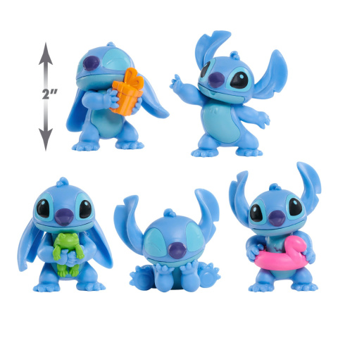 STITCH Zestaw Figurek STITCH Figurka 5pak figurki 5cm JUST PLAY 46287