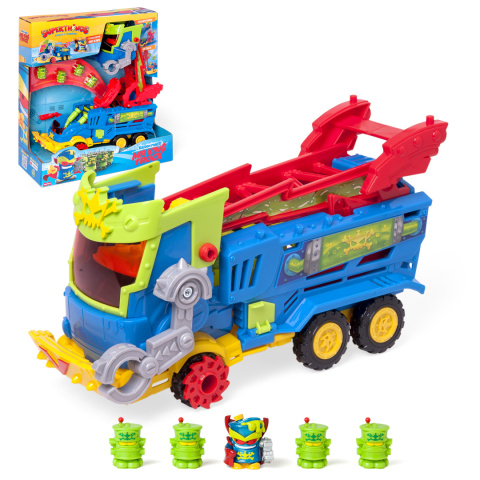 SUPERTHINGS Zestaw KAZOOM POWER CIĘŻARÓWKA MR KING TRUCK FIGURKA POJAZD MAGIC BOX PSTSP114IN10