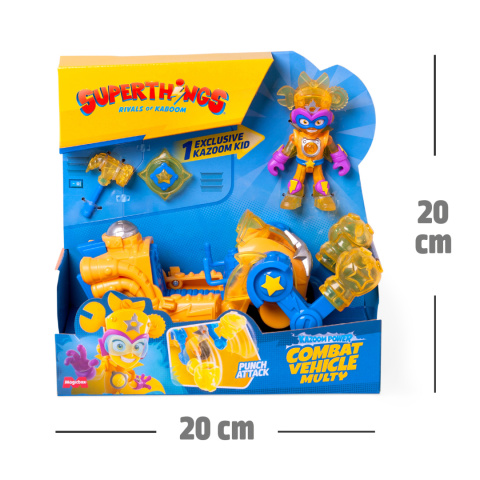 SUPERTHINGS Zestaw KAZOOM POWER POJAZD BOJOWY MULTY FIGURKA MAGIC BOX PSTSP116IN220