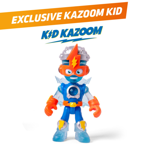 SUPERTHINGS Zestaw KAZOOM POWER POJAZD BOJOWY KID KAZDOOM FIGURKA MAGIC BOX PSTSP116IN210