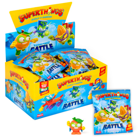 SUPERTHINGS KAZOOM POWER BATTLE SASZETKA FIGURKA NIESPODZIANKA 1szt. MAGIC BOX PST15D162IN00