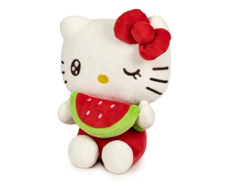 HELLO KITTY Maskotka Pluszak Macedonia 20cm Arbuz