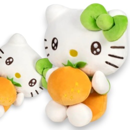 HELLO KITTY Maskotka Pluszak Macedonia 20cm Pomarańcza EPEE