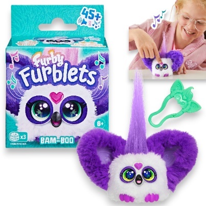 FURBY FURBIŚ Maskotka Interaktywna BAM-BOO Furbisie HASBRO G1698