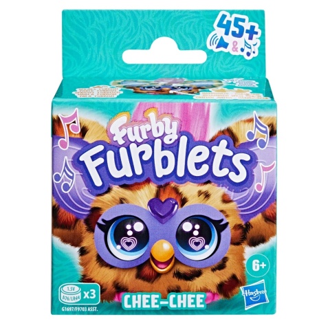 FURBY FURBIŚ Maskotka Interaktywna CHEE-CHEE Furbisie HASBRO G1697