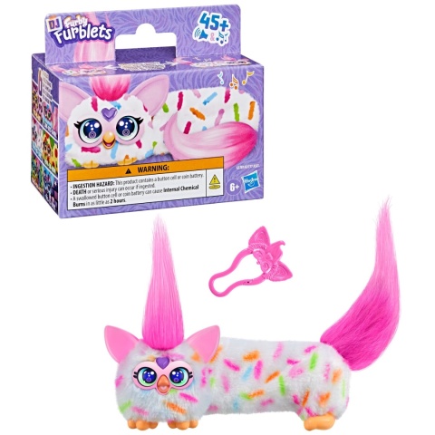 FURBY FURBIŚ Maskotka Interaktywna DJ Furbiś BERRY CUP CAKE Furbisie HASBRO G1781