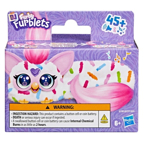 FURBY FURBIŚ Maskotka Interaktywna DJ Furbiś BERRY CUP CAKE Furbisie HASBRO G1781