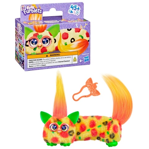 FURBY FURBIŚ Maskotka Interaktywna DJ Furbiś PEPP OH RONI Furbisie HASBRO G1784