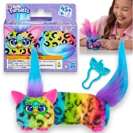 FURBY FURBIŚ Maskotka Interaktywna DJ Furbiś RAIN BOW KAT Furbisie HASBRO G1783