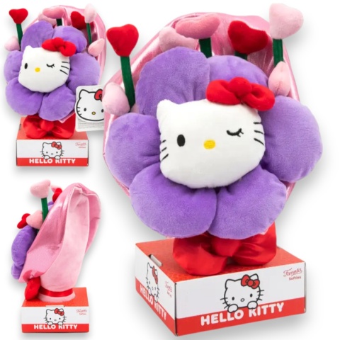 HELLO KITTY Maskotka HELLO KITTY BUKIET Pluszak Przytulanka Macedonia 30cm