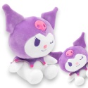 HELLO KITTY Maskotka KUROMI FIOLETOWA Pluszak Przytulanka Macedonia 20cm