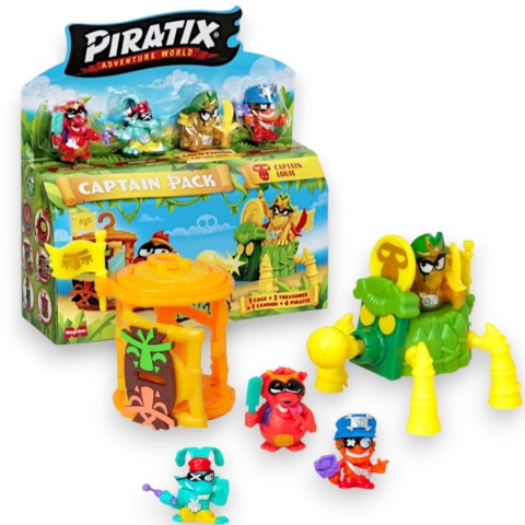 PIRATIX CRAZY JUNGLE Figurka CAPTAIN PACK Captain Louie