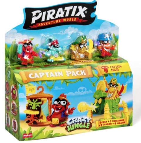 PIRATIX CRAZY JUNGLE Figurka CAPTAIN PACK Captain Louie