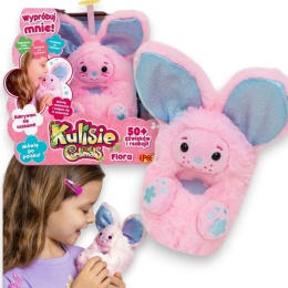 KULISIE Interaktywny Zwierzak KRÓLIŚ FLORA Różowy