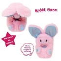 KULISIE Interaktywny Zwierzak KRÓLIŚ FLORA Różowy