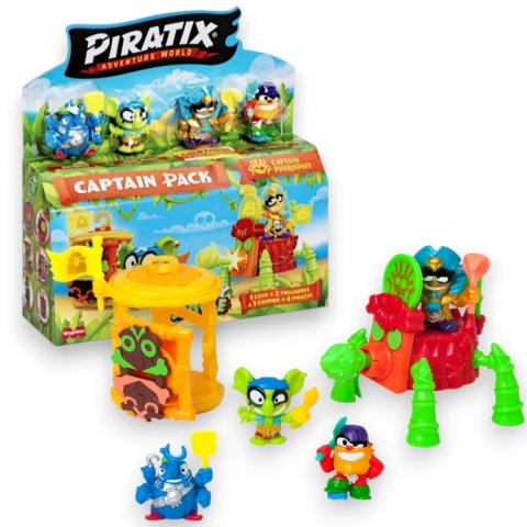 PIRATIX CRAZY JUNGLE Figurka CAPTAIN PACK Captain Pharaonix