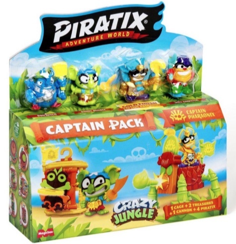 PIRATIX CRAZY JUNGLE Figurka CAPTAIN PACK Captain Pharaonix