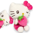 HELLO KITTY Maskotka Pluszak Macedonia 20cm Truskawka