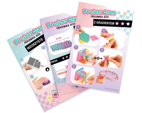 STYLE4EVER Zestaw PROJEKT GLAM Pracownia Biżu MAGIC CLAY EPEE