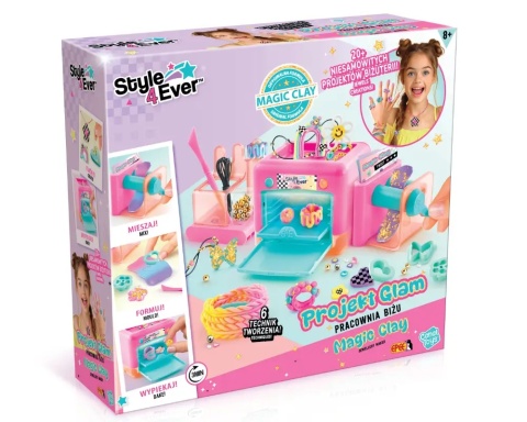 STYLE4EVER Zestaw PROJEKT GLAM Pracownia Biżu MAGIC CLAY EPEE
