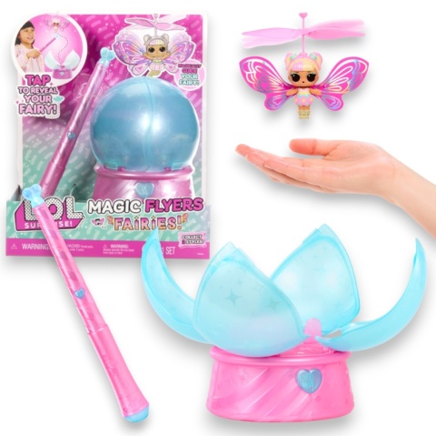 LOL SURPRISE MAGIC FLYERS FAIRIES Lalka KWIATOWE DZIECKO Latająca Czarodziejska Wróżka MGA