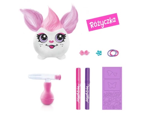 PROJEKT PLUSZ Zestaw Fryzurki RÓŻYCZKA z ręcznym Aerografem EPEE