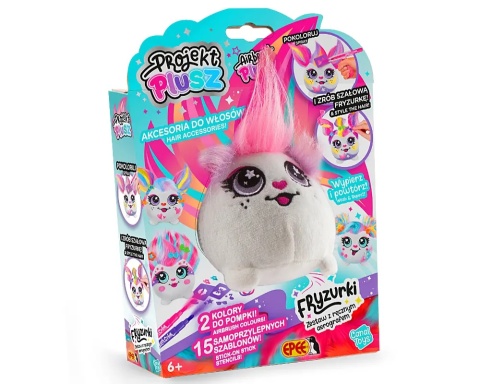 PROJEKT PLUSZ Zestaw Fryzurki RÓŻYCZKA z ręcznym Aerografem EPEE