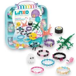 LinXo Duży Zestaw kreatywny do tworzenia dekoracji i biżuterii MAKE IT REAL