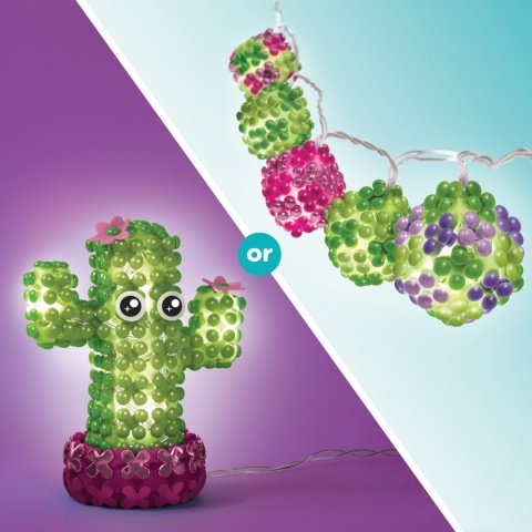 LinXo Zestaw kreatywny do tworzenia podświetlanych dekoracji i biżuterii 2w1 Po MAKE IT REAL