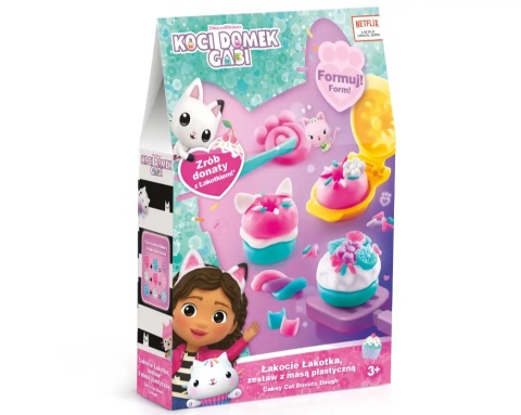 KOCI DOMEK GABI Zestaw z masą plastyczną ŁAKOCIE ŁAKOTKA Kreatywny